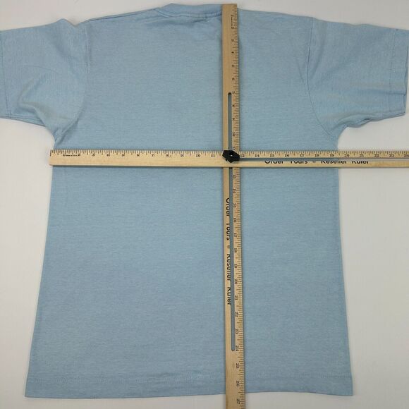 Vintage Loft Lingo Training Young Birds T Shirt Mens Medium Homing Pigeons Blue - Picture 6 of 6